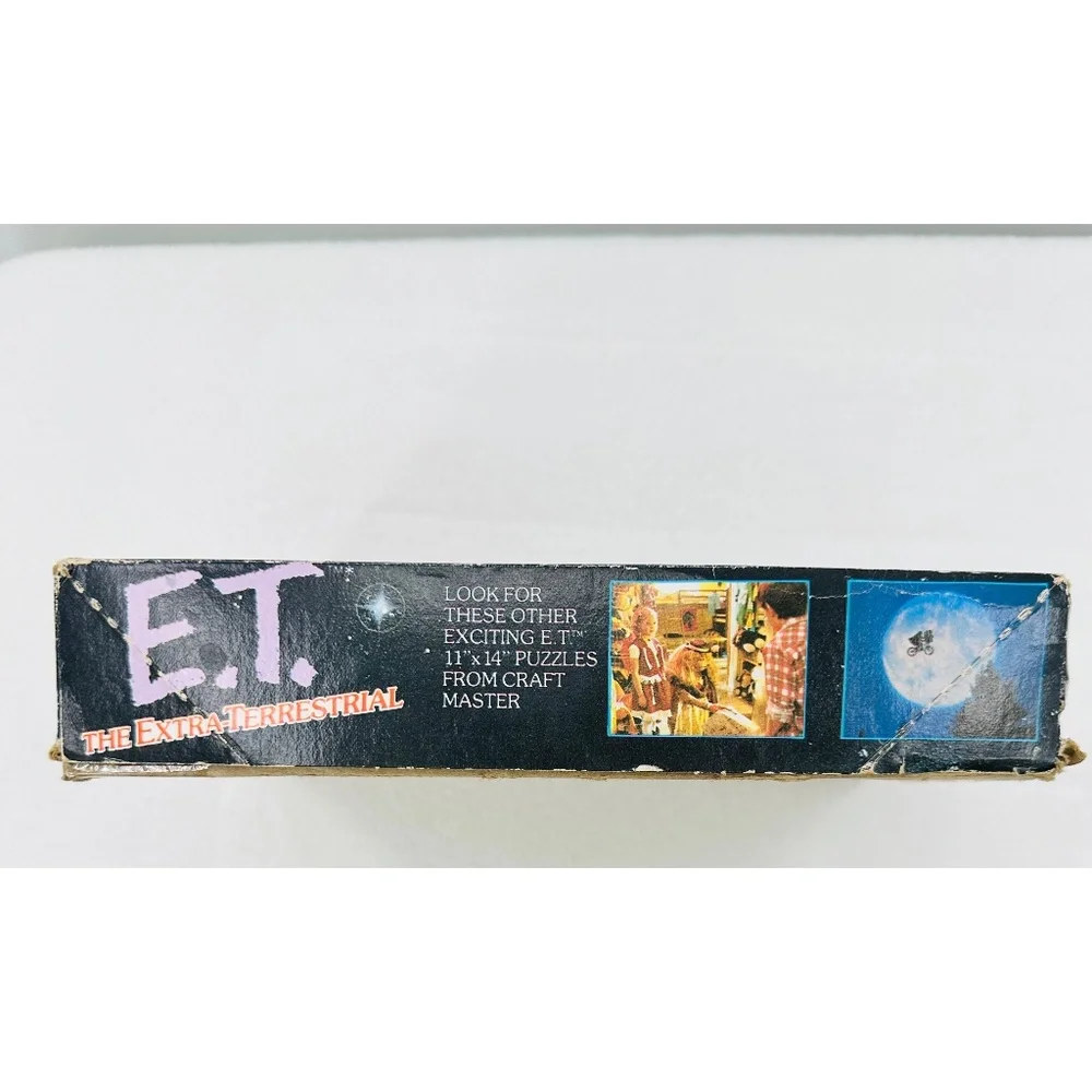 ET Extra-Terrestrial Movie Scene Vintage Puzzle‎
